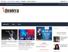 Tablet Screenshot of lajicotera.com